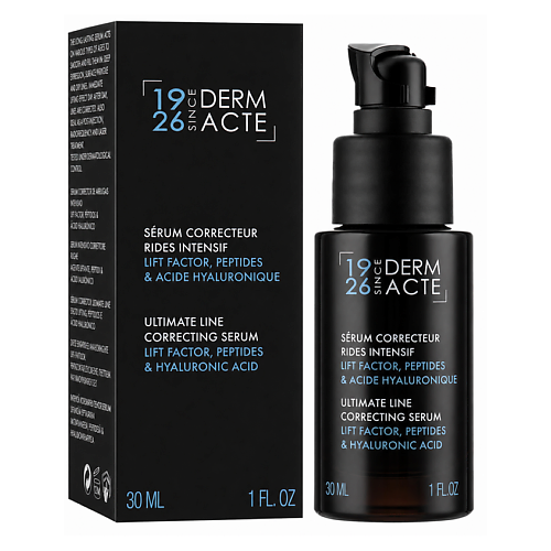 Сыворотка для лица ACADEMIE Антивозрастная сыворотка против морщин Academie Derm Acte Ultimate Line Correcting Serum