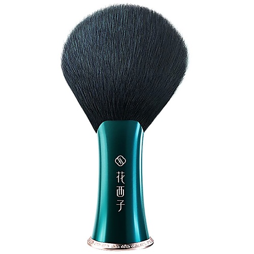 Кисть для лица FLORASIS Кисть для пудры компактная Feathering Fan Pressed Powder Brush