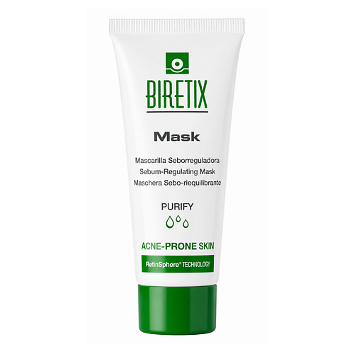 Маска для губ CANTABRIA LABS Маска для лица себорегулирующая BiRetix Mask