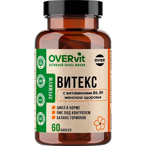 БАД к пище "Витекс с витаминами В6, В9" OVERvit