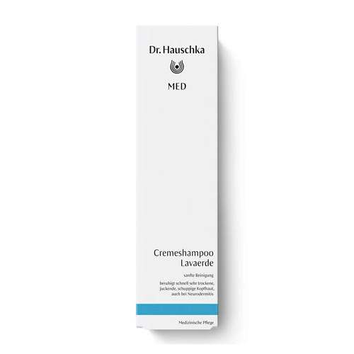 Шампунь для волос DR. HAUSCHKA Крем-шампунь с рассулом для сухой кожи головы MED Rhassoul Cream Shampoo