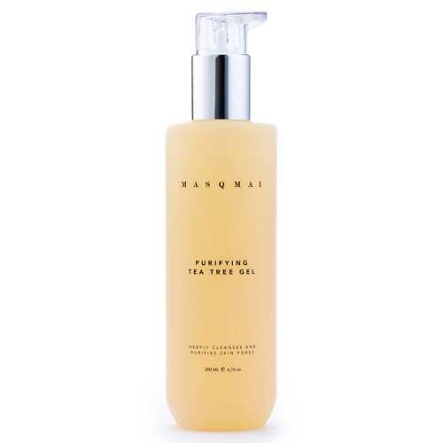 Гель для умывания MASQMAI Гель для лица очищающий омолаживающий Purifying Tea Tree Gel