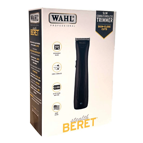 Машинка для стрижки WAHL Триммер Beret Stealth 08841-616