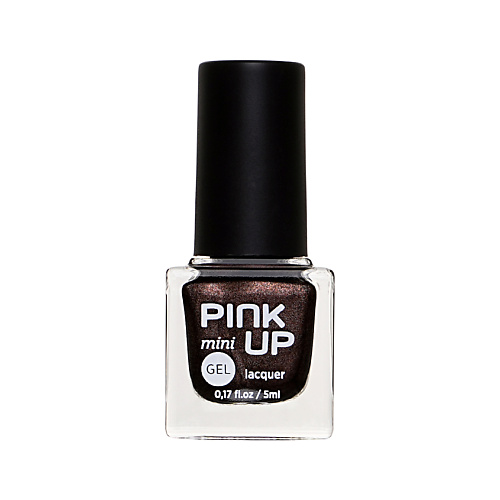 Лак для ногтей PINK UP Лак для ногтей MINI GEL с эффектом геля