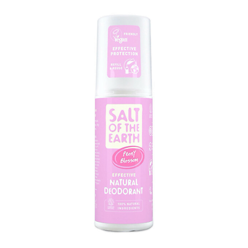 Дезодорант-спрей SALT OF THE EARTH Натуральный минеральный дезодорант-спрей Peony Blossom (Natu ral Deodorant) 100 мл