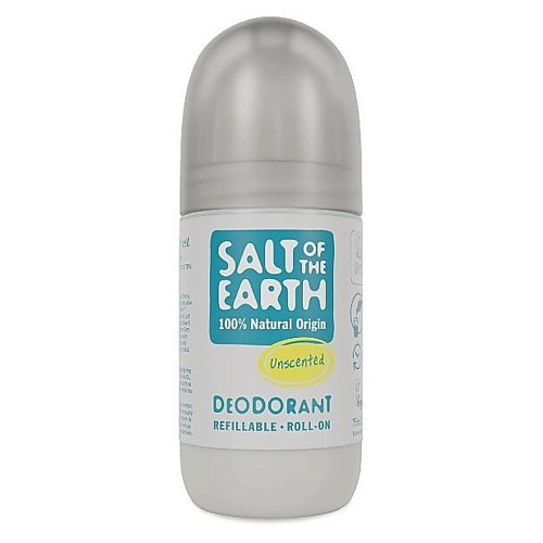 

SALT OF THE EARTH Дезодорант роликовый универсальный Effective Unscented Refillable Roll-On Deo 50, Дезодорант роликовый универсальный Effective Unscented Refillable Roll-On Deo