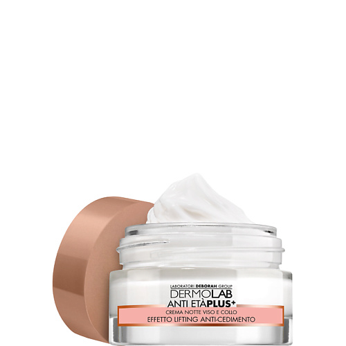 Крем для лица DERMOLAB DEBORAH Крем ночной для лица и шеи лифтинг эффект Dermolab Anti-Eta Plus+ Face And Neck Night Cream Lifting Effect