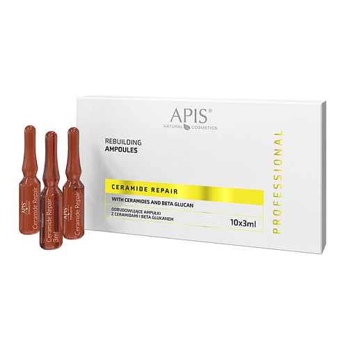 Сыворотка для лица APIS NATURAL COSMETICS Восстанавливающие ампулы для лица Professional Ceramide Repair
