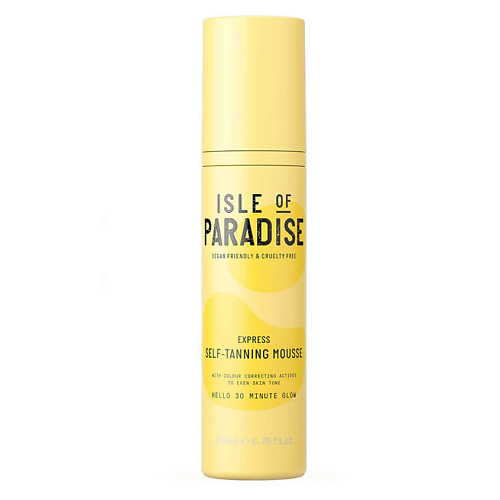 Солнцезащитный лосьон для лица ISLE OF PARADISE Мусс для автозагара Express