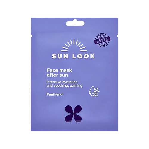 Маска для лица SUN LOOK Маска для лица с пантенолом