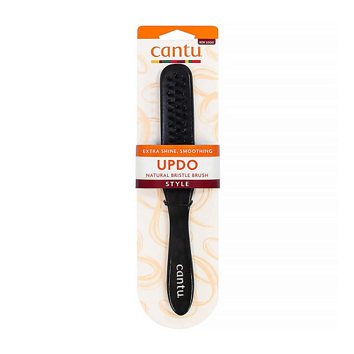 Расческа для волос CANTU Щетка с натуральной щетиной для гладких причесок Updo Natural Bristle