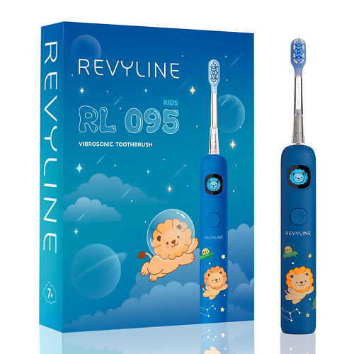 

REVYLINE Электрическая звуковая зубная щетка RL 095 Kids, Электрическая звуковая зубная щетка RL 095 Kids
