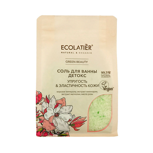 Соль для ванны ECOLATIER Ecolatier Соль для ванн Детокс