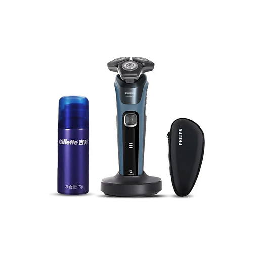 Электробритва PHILIPS Электробритва Series 5000 S5830 + Чехол + Зарядная станция + Пена для бритья