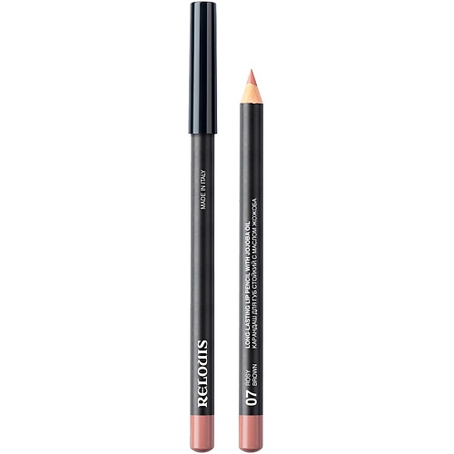 Карандаш для губ RELOUIS Карандаш для губ стойкий с маслом жожоба Long Lasting Lip Pencil With Jojoba Oil