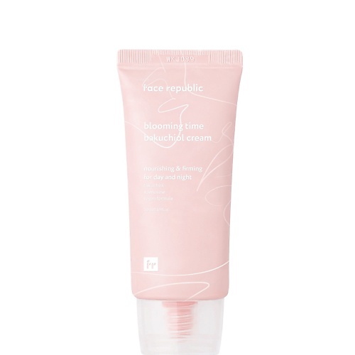 Крем для лица FACE REPUBLIC Крем для лица питательный Blooming time bakuchiol cream