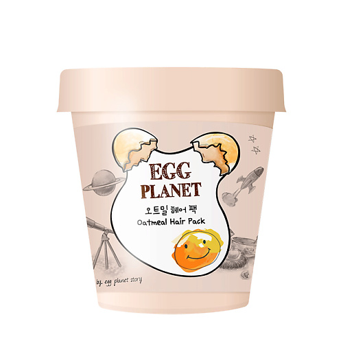 

EGG PLANET Маска для волос с экстрактом овсяных хлопьев (увлажняющая) 200, Маска для волос с экстрактом овсяных хлопьев (увлажняющая)