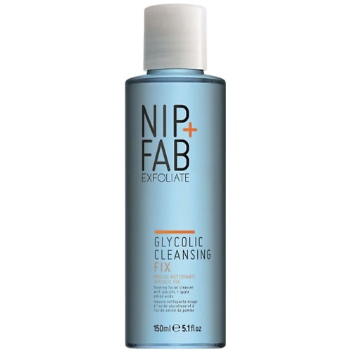 Гель для умывания NIP&FAB Средство для лица очищающее с гликолевой кислотой Exfoliate Glycolic Cleansing Fix