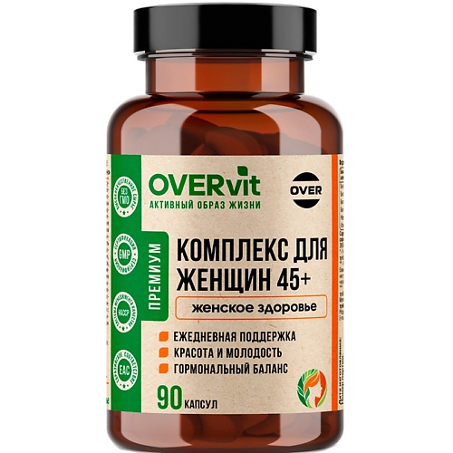 БАД к пище "Комплекс для женщин 45+" OVERvit