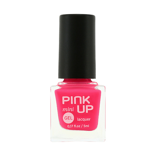 Лак для ногтей PINK UP Лак для ногтей MINI GEL с эффектом геля