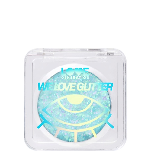 Глиттер LOVE GENERATION Глиттер для лица We love glitter