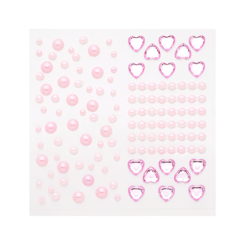 Наклейки для лица DECO. Кристаллы для лица и тела hearts