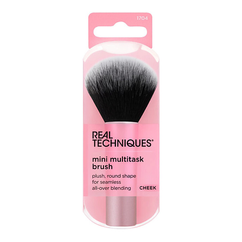 Кисть для лица REAL TECHNIQUES Кисть для макияжа Mini Multitask Brush