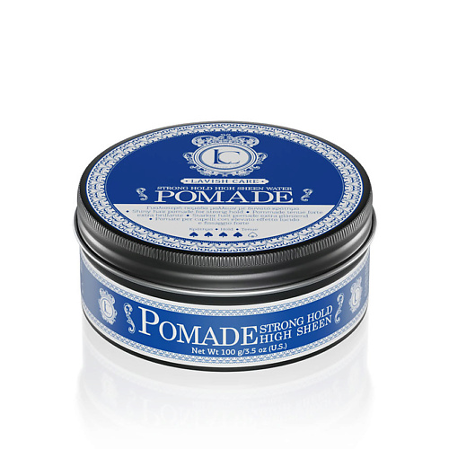 Помада для укладки волос LAVISH CARE Помада для укладки волос Strong Hold High Sheen Water Pomade