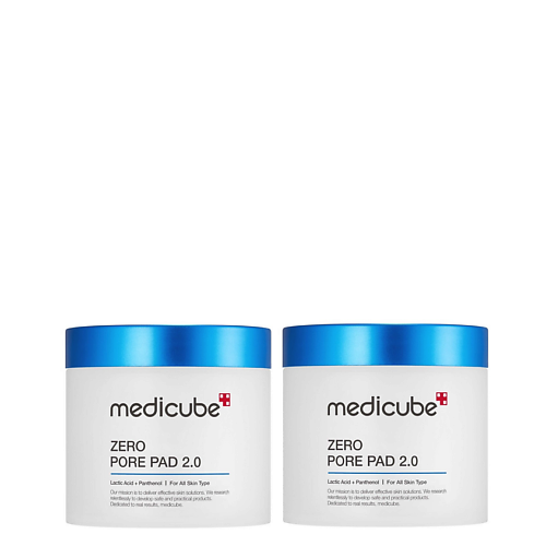 Маска для лица MEDICUBE Набор пэдов для сужения пор Zero Pore Pad 2.0 Duo