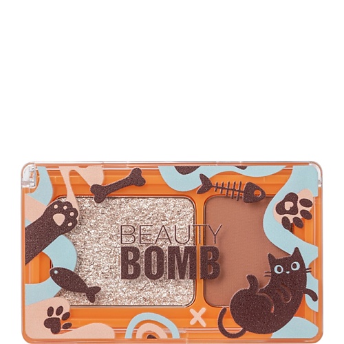 

BEAUTY BOMB Палетка теней для век двойная Eyeshadow Palette, Палетка теней для век двойная Eyeshadow Palette