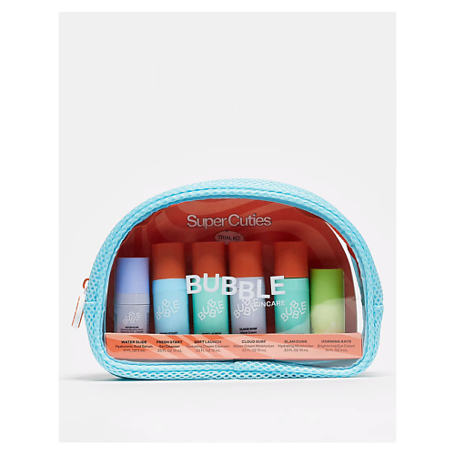 Набор средств для лица BUBBLE SKINCARE Набор мини-средств для ухода за кожей Super Cuties