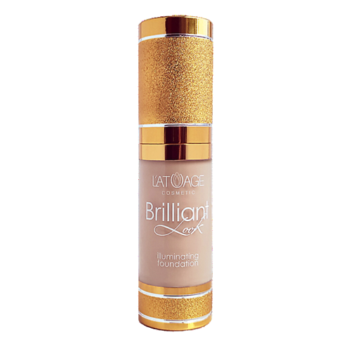Тональное средство L'ATUAGE COSMETIC Крем тональный BRILLIANT LOOK