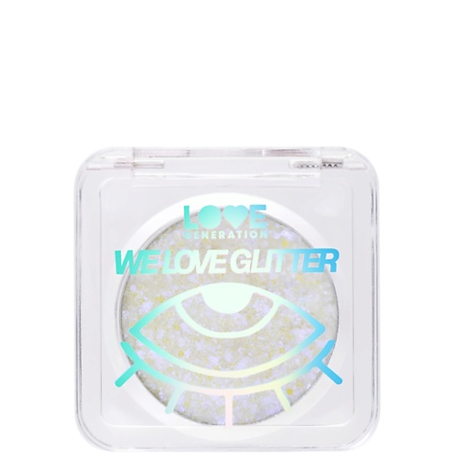 Глиттер LOVE GENERATION Глиттер для лица We love glitter