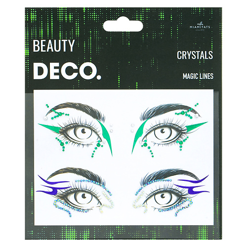 

DECO. Кристаллы для лица и тела CYBERPUNK by Miami tattoos (Magic lines), Кристаллы для лица и тела CYBERPUNK by Miami tattoos (Magic lines)