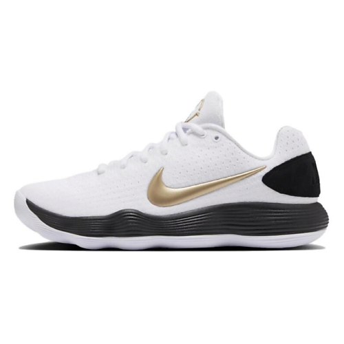 Кроссовки NIKE Баскетбольные кроссовки Hyperdunk 2017 Low White Metallic Gold Black