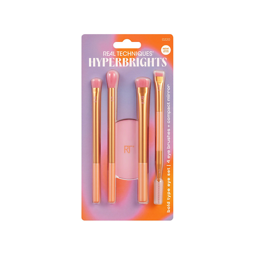 Набор кистей REAL TECHNIQUES Набор кистей и спонжей Hyperbrights Eye Set