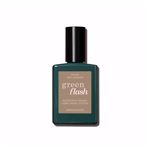 

MANUCURIST Гель-лак green flash Nagellack LED gel 15, Гель-лак green flash Nagellack LED gel