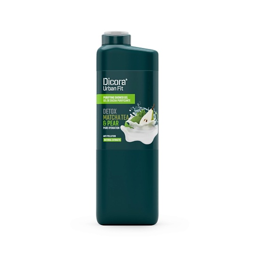 Dicora Urban Fit Очищающий гель для душа Матча Чай и Груша