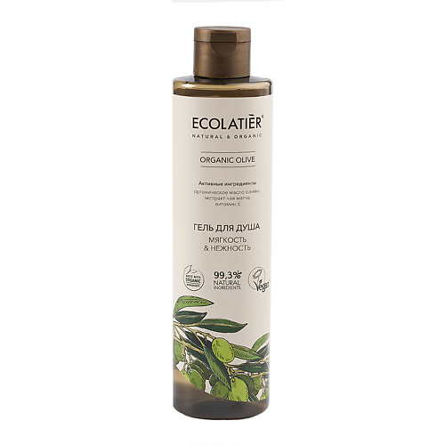 Гель для душа ECOLATIER Ecolatier Гель для душа ORGANIC OLIVE Мягкость & Нежность