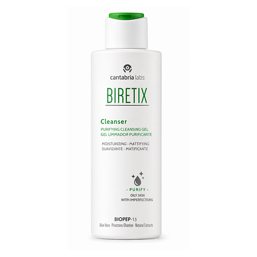 Концентрат для лица CANTABRIA LABS Очищающий гель для жирной кожи Biretix Cleanser