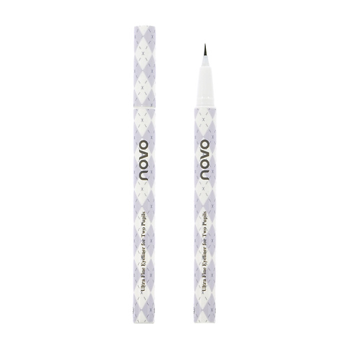 Подводка для глаз NOVO Подводка для глаз DOUBLE PUPIL SHEAR ULTRA FINE EYELINER