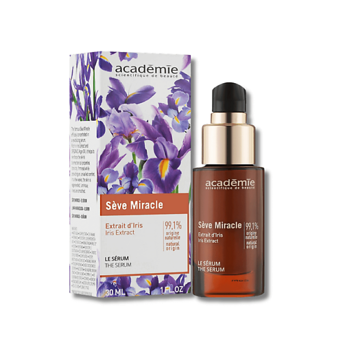 Сыворотка для лица ACADEMIE Антивозрастная сыворотка для лица Academie Seve Miracle Iris Extract Serum