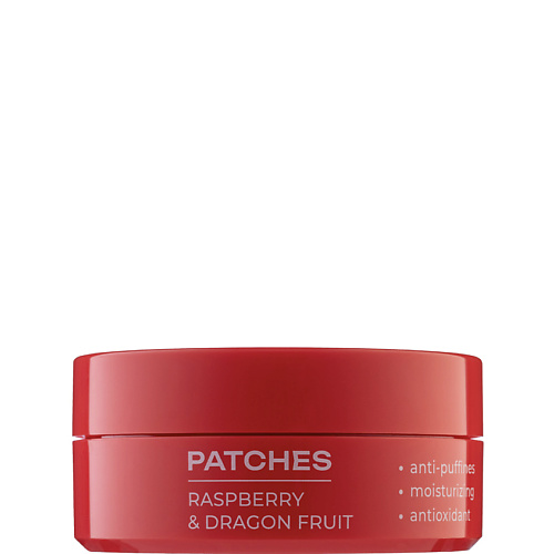 Патчи для глаз SOOSAN Патчи для глаз с экстрактами малины и драгонфрута Patches With Raspberry And Dragon Fruit
