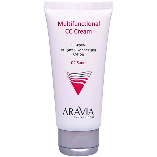 CC крем для лица ARAVIA PROFESSIONAL СС-крем защитный SPF-20 Multifunctional CC Cream