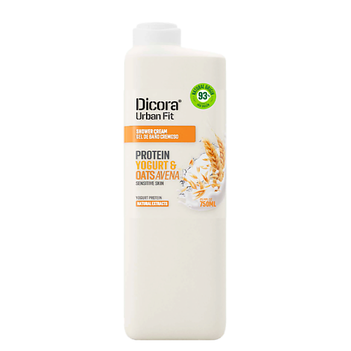 

DICORA URBAN FIT Крем-гель для душа "PROTEIN, Yogurt & Oats" 750, Крем-гель для душа "PROTEIN, Yogurt & Oats"
