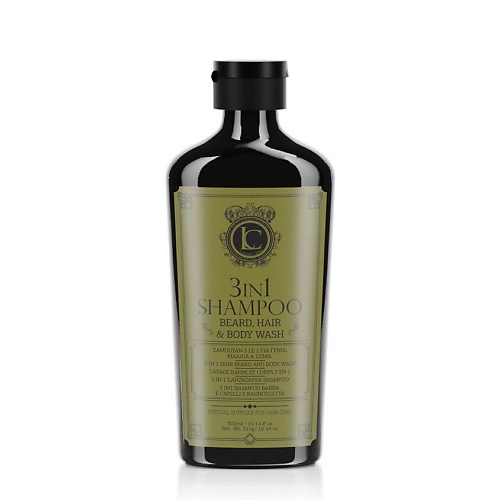 Шампунь для волос LAVISH CARE Шампунь 3в1 для волос, тела и бороды 3IN1 Shampoo