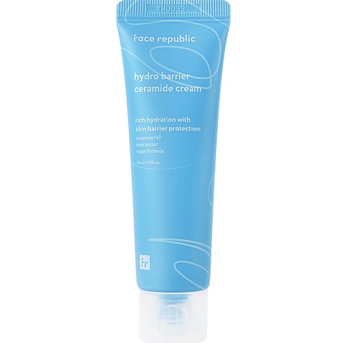 Крем для лица FACE REPUBLIC Крем для лица укрепляющий с керамидами Hydro barrier ceramide cream