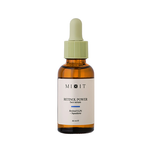 Сыворотка для лица MIXIT Сыворотка для лица Retinol Power ночная с ретинолом и скваланом (обновляющая)