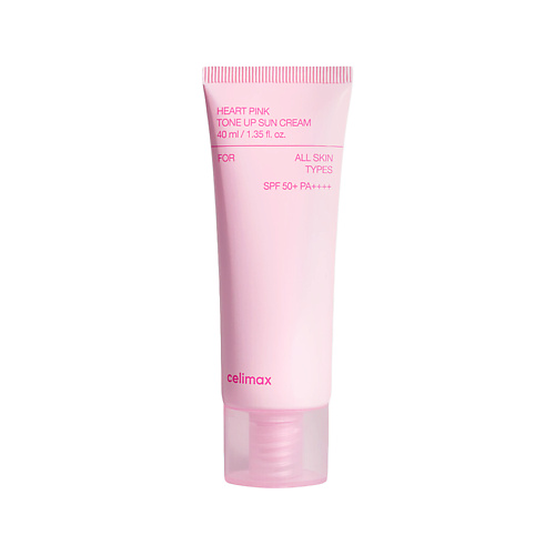 Солнцезащитный крем для лица CELIMAX Солнцезащитный крем HEART PINK TONE UP выравнивающий