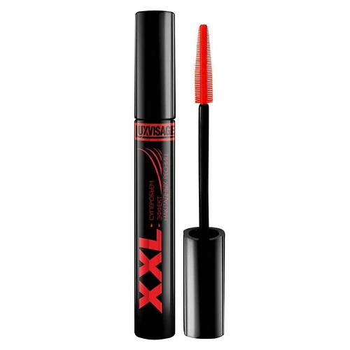 Тушь для ресниц LUXVISAGE Тушь XXL СУПЕРОБЪЕМ эффект НАКЛАДНЫХ РЕСНИЦ
